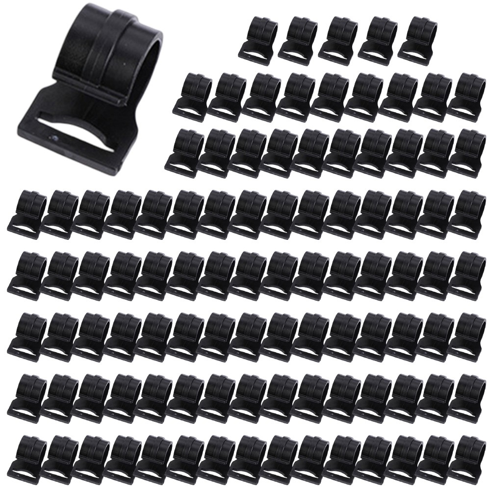 Convenient Caravan Awning Tent Pole Hooks with Plastic Inner CClips (100pcs) - Produktbild 8