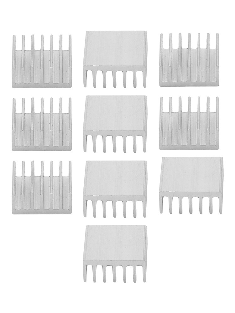 Optimal Heat Dissipation Aluminum Heatsink for Electronic Chips Pack of 10 - Afbeelding 34 van 36