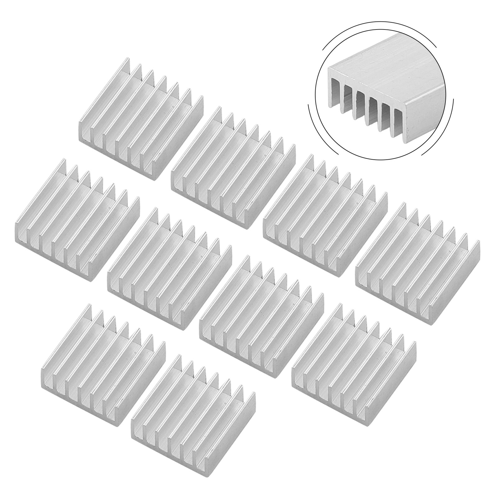 Computer Radiator 10pcs 14x14x6mm Application Efficient For Electronic - Picture 25 of 36