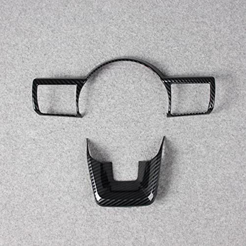 Carbon Fiber Steering Wheel Trim Carbon Fiber Car Trim High-quality Plastic - Picture 4 of 12