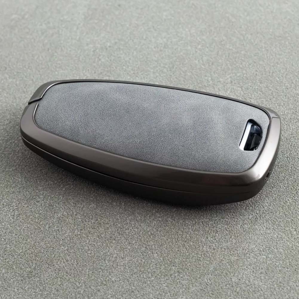 Funda de llavero de cuero de metal de moda para Hyundai Tucson Santa Fe Cruz - Imagen 22 de 53