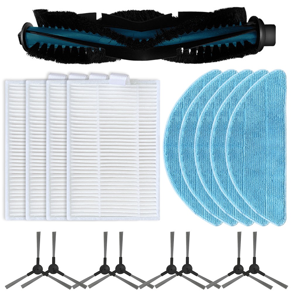 Reach Every Nook and Cranny Side Brushes Designed for Efficient Cleaning
