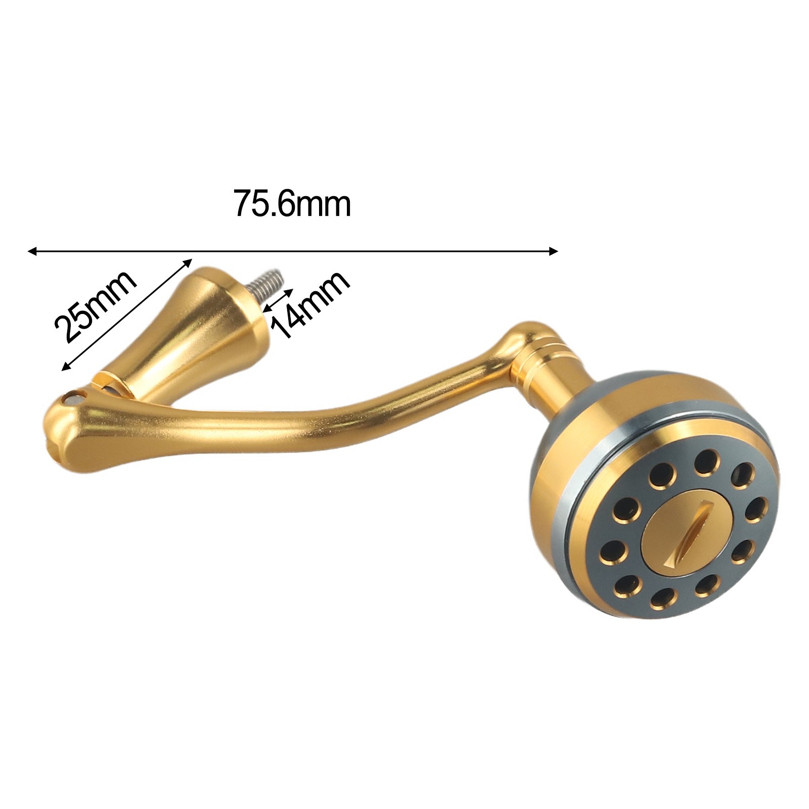 Improved Torque Aluminum Alloy Fishing For Reel Handle DIY Installation