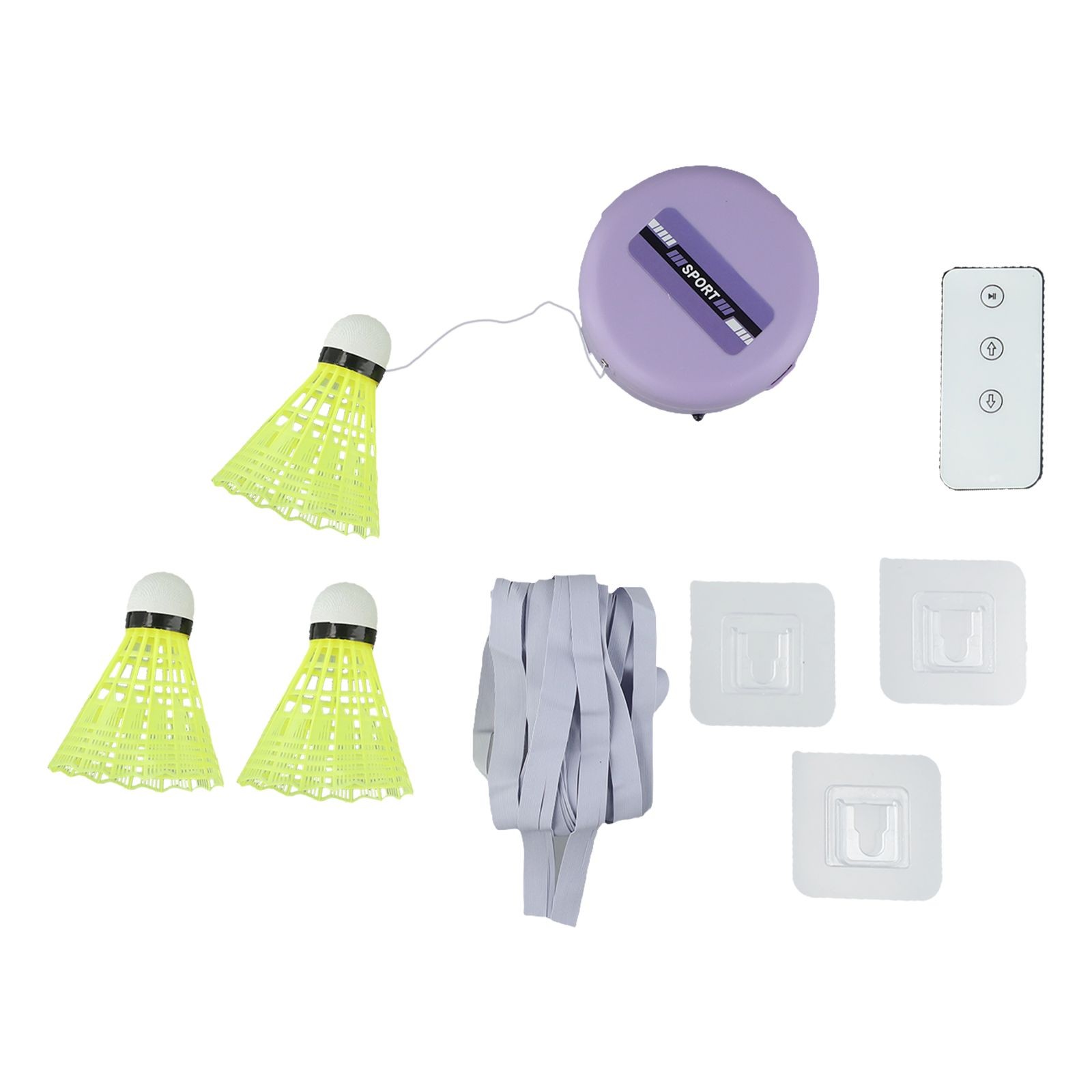 Mehrzweck Badminton Trainingsset mit Fernbedienung und Zubehör - Bild 19 von 33