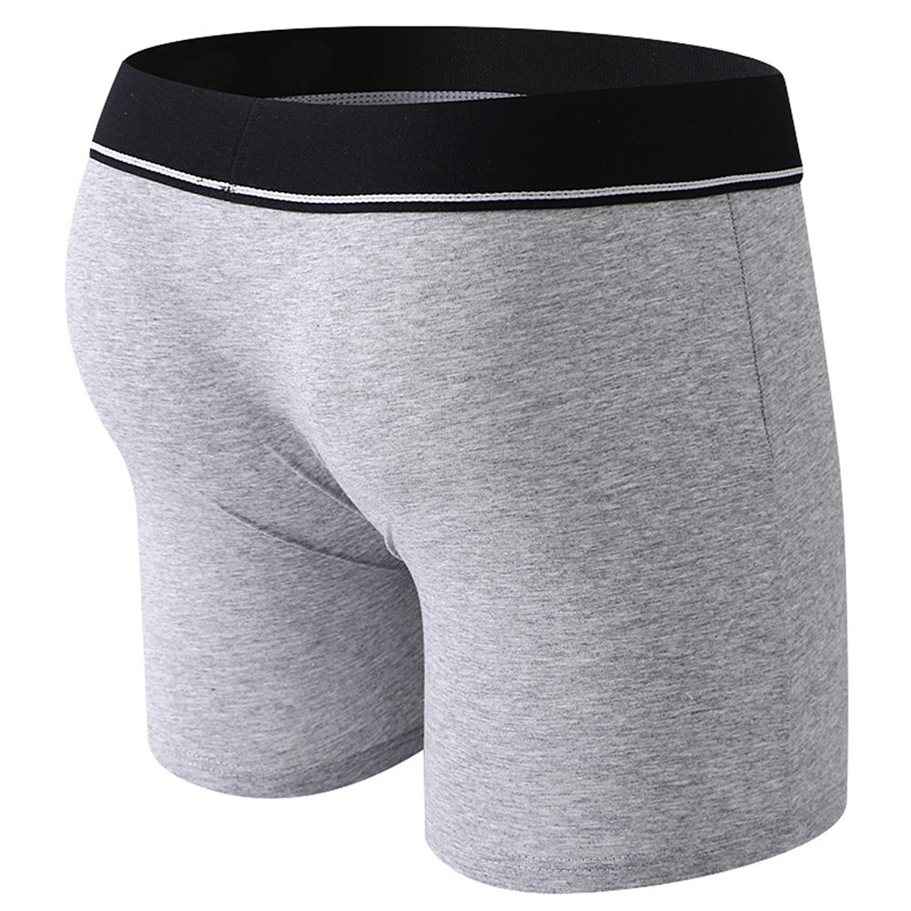 Herren Unterhose Open Pouch Loch Boxershorts Cockring Baumwolle Unterwäsche Boxershorts - Bild 31 von 45