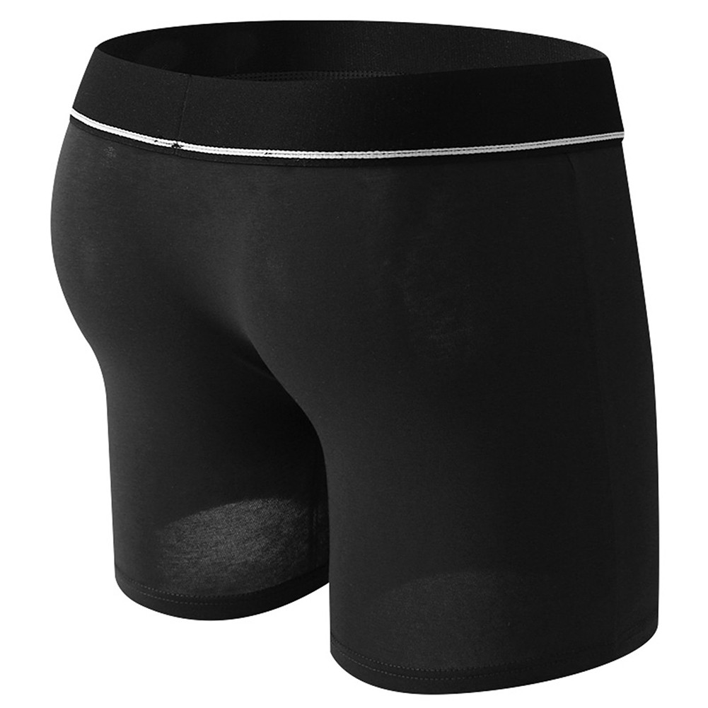 Herren Unterhose Open Pouch Loch Boxershorts Cockring Baumwolle Unterwäsche Boxershorts - Bild 26 von 45