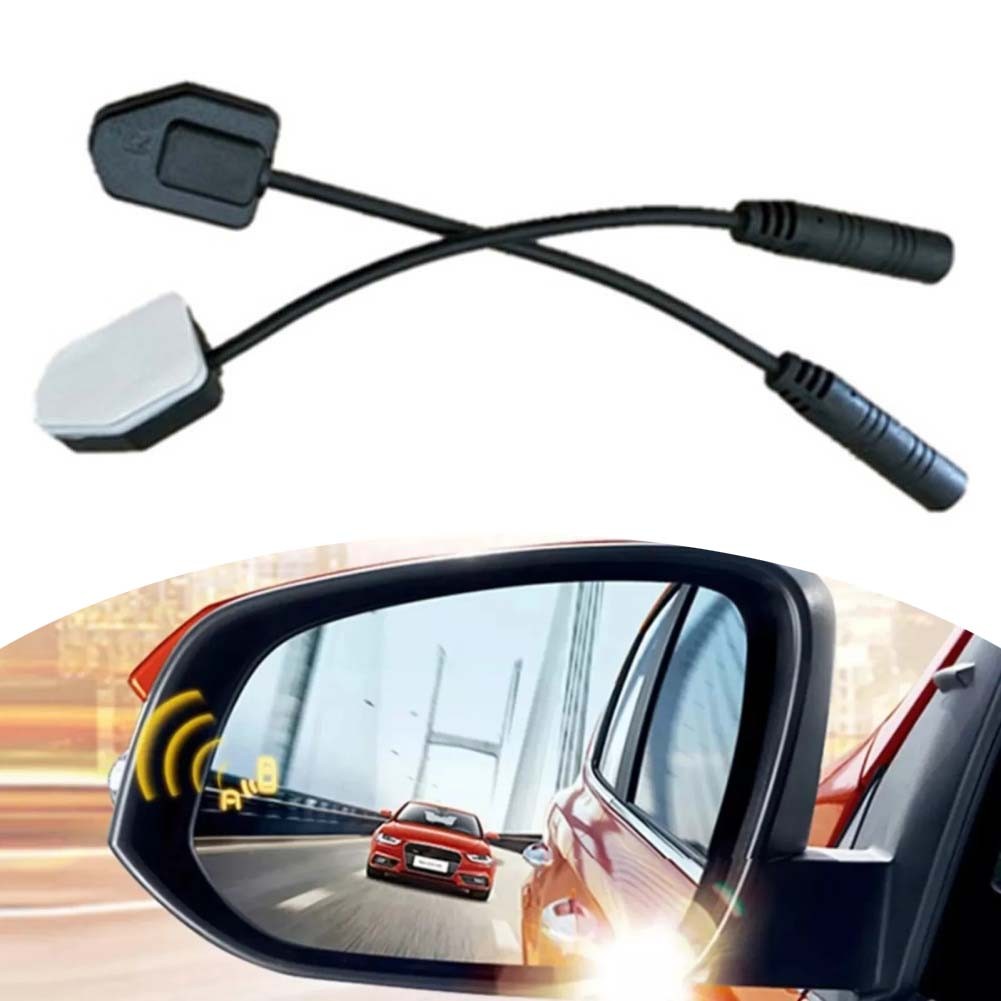 BSD Lens Light Alarm Safety Driving Vehicle Car Blind Spot Detection System