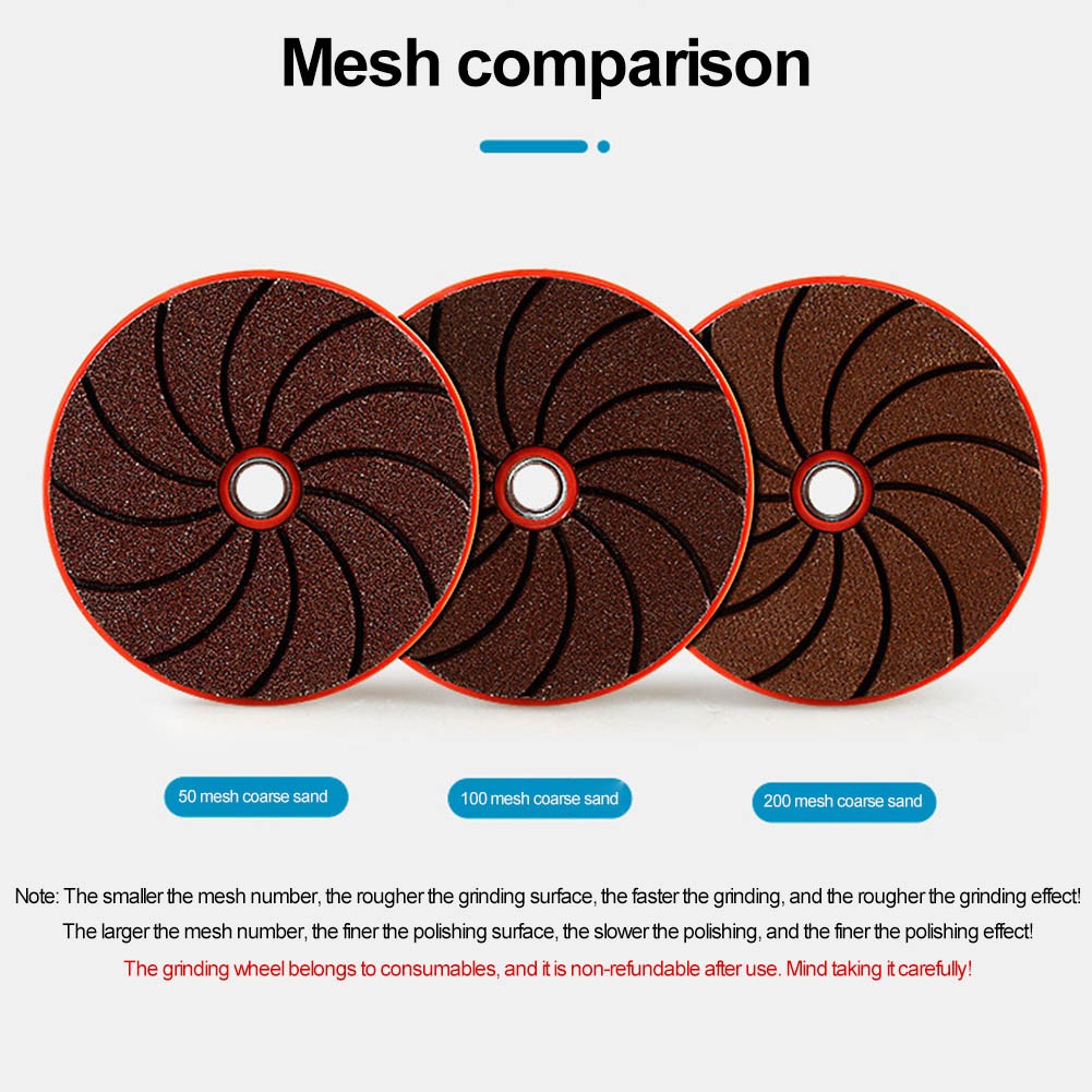 Efficient Grinding Disc No Edge Collapse Thickened Sand Extended Service Life