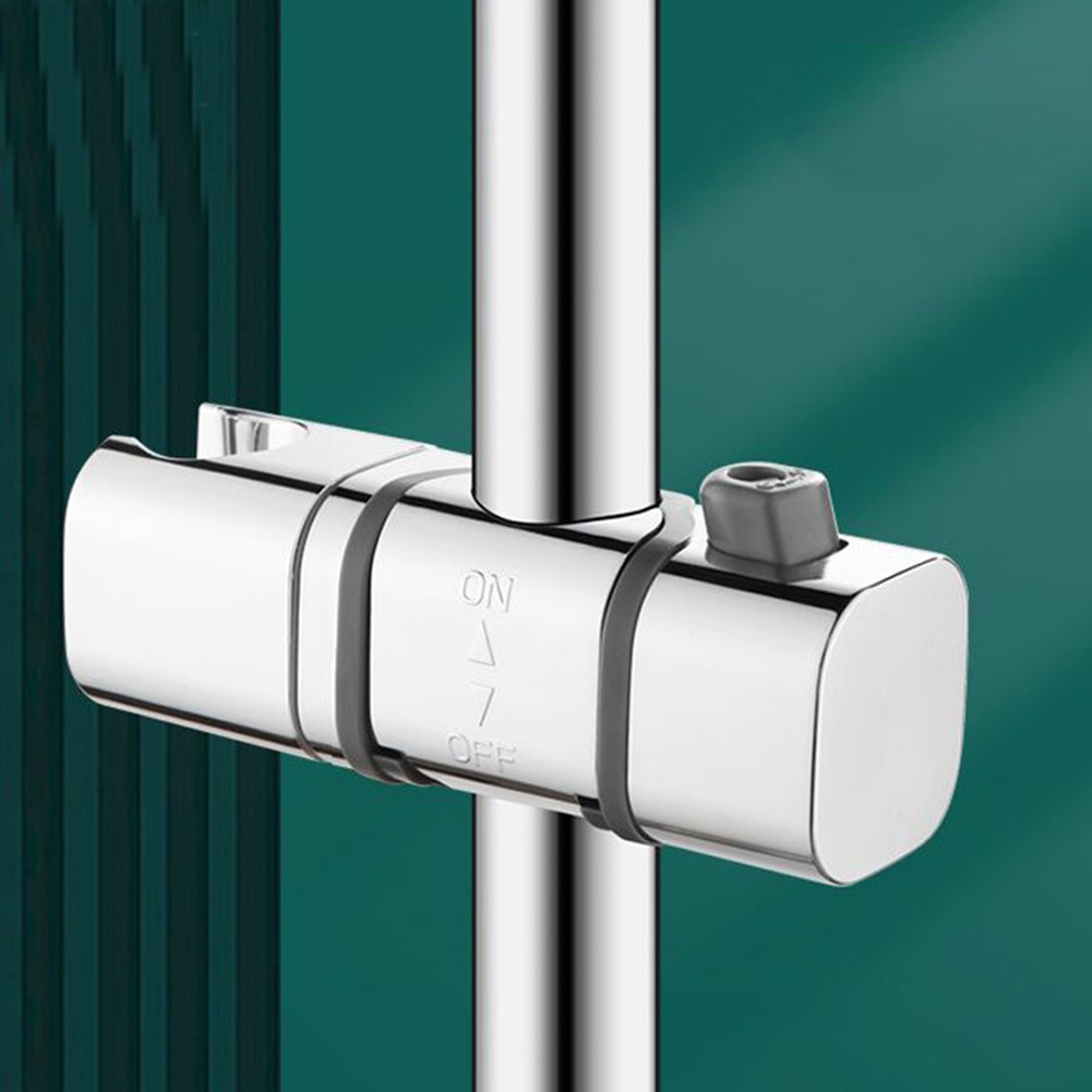 Adjustable Switch Shower Rail Head Slider Holder Bracket with Easy Installation - Picture 39 of 44
