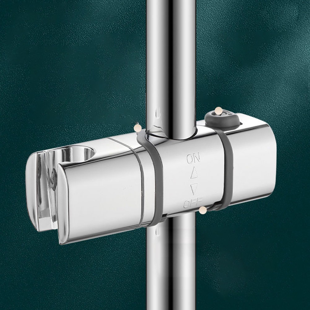 Adjustable Switch Shower Rail Head Slider Holder Bracket with Easy Installation - Picture 42 of 44