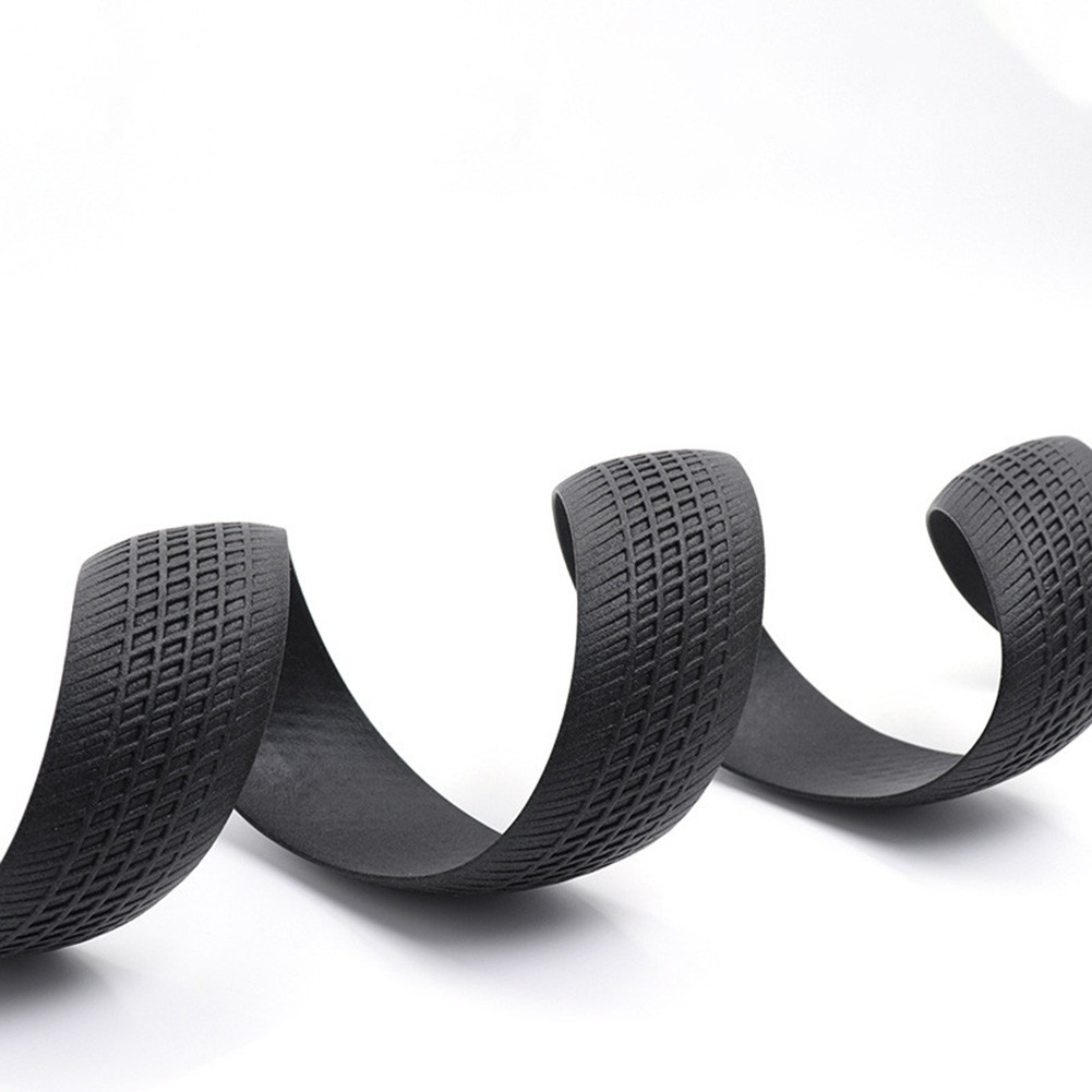 Curved Design Silicone Straps for Secure and Comfortable Bicycle Handlebars