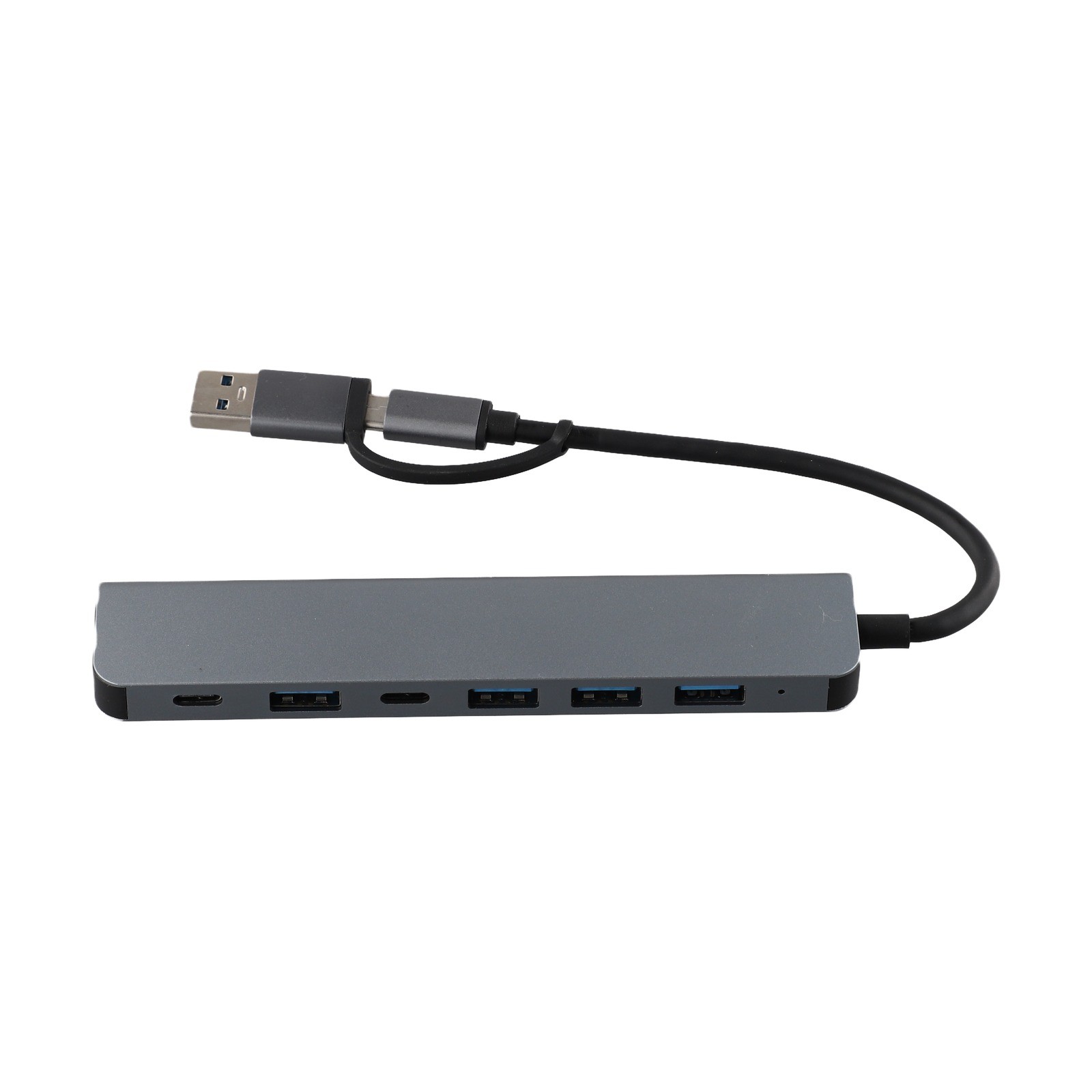 USB3 0 USB C Hub Docking Station 7 Ports TF Card Reader Fast Charge - Zdjęcie 30 z 30
