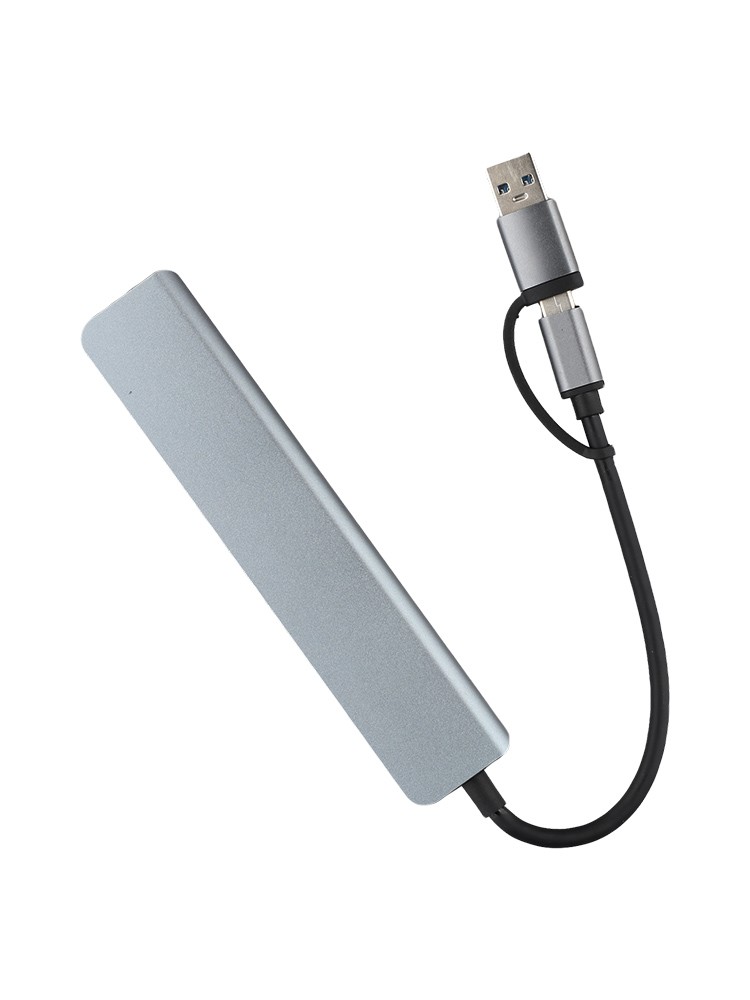 USB3 0 USB C Hub Docking Station 7 Ports TF Card Reader Fast Charge - Zdjęcie 28 z 30