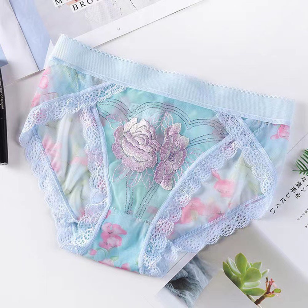 Lace Underwear Flower Embroidery Brand New Daily Wear Polyester Fabric - Picture 10 of 28
