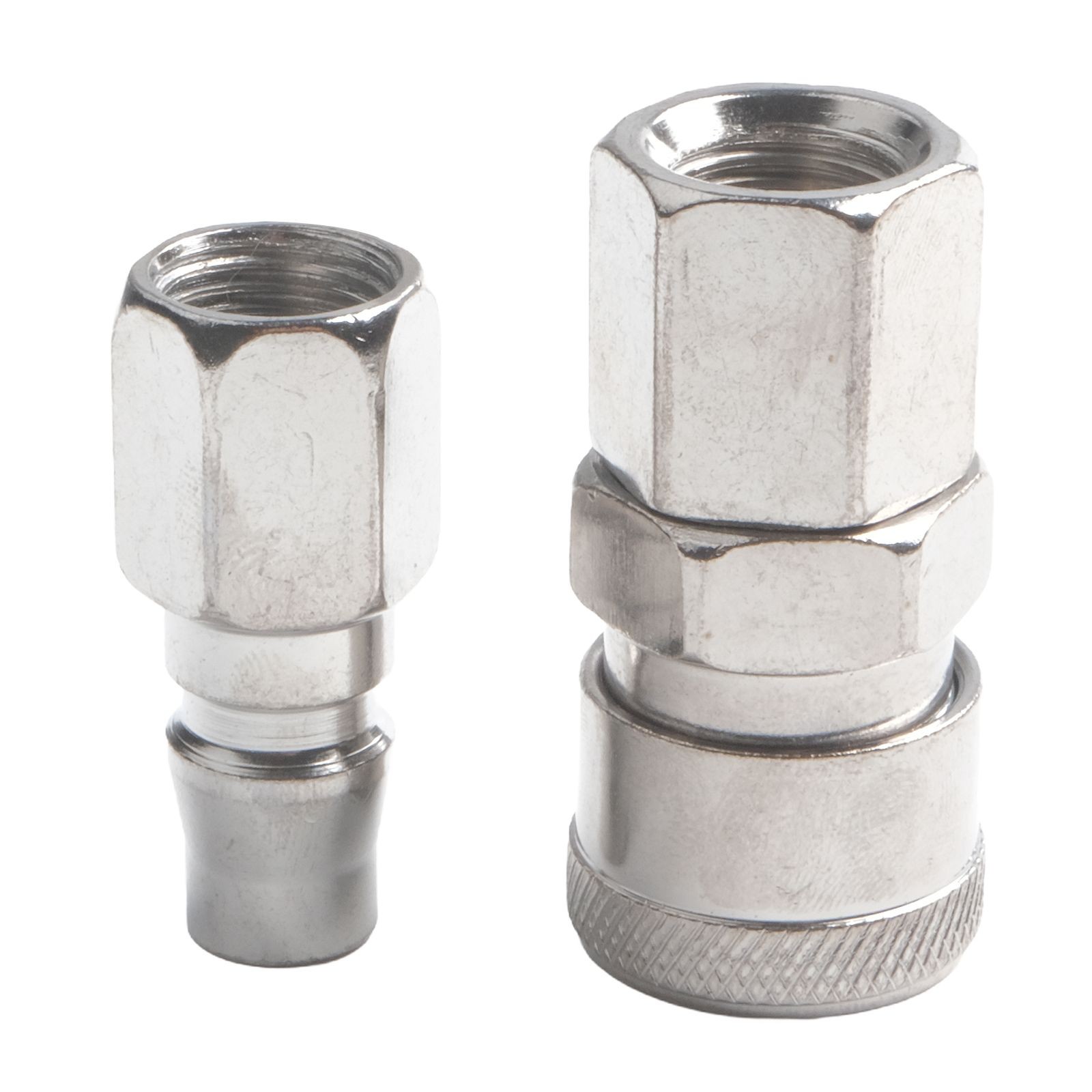 Two Pack of Spring Loaded Quick Release Airline Couplers for 8mm Hoses - Picture 29 of 42
