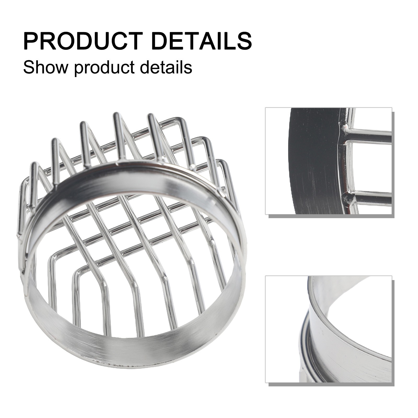 Package Content Round Net Floor Drain Long Lasting Durability Balcony Grates - Bild 14 von 36