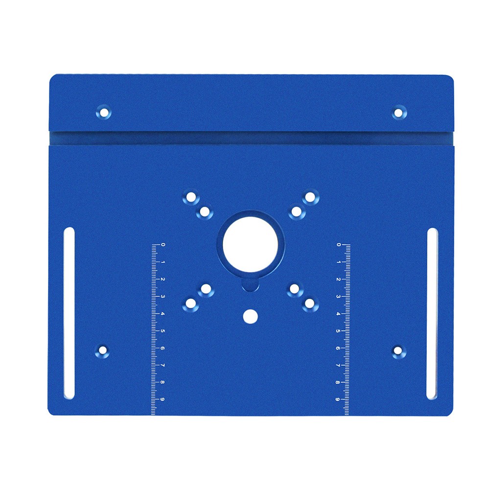 Invert And Mount For Carpentry Aluminum Router Plate Stable Construction