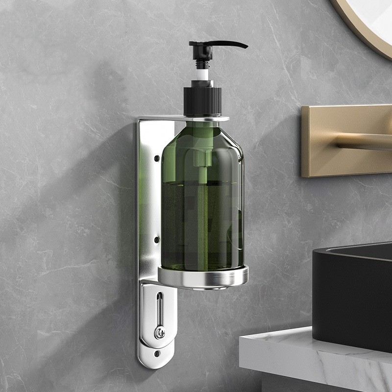 Space saving Stainless Steel Soap Dispenser Bracket for Bathroom Essentials - Picture 45 of 58