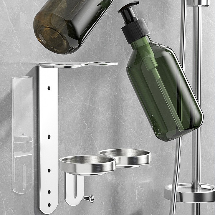 Space saving Stainless Steel Soap Dispenser Bracket for Bathroom Essentials - Picture 54 of 58