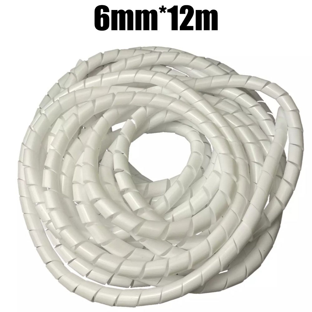 Spiral Wrap Cable Organizer - Cable Tie Distributor PC TV Wire Management Sleeve - Picture 19 of 23