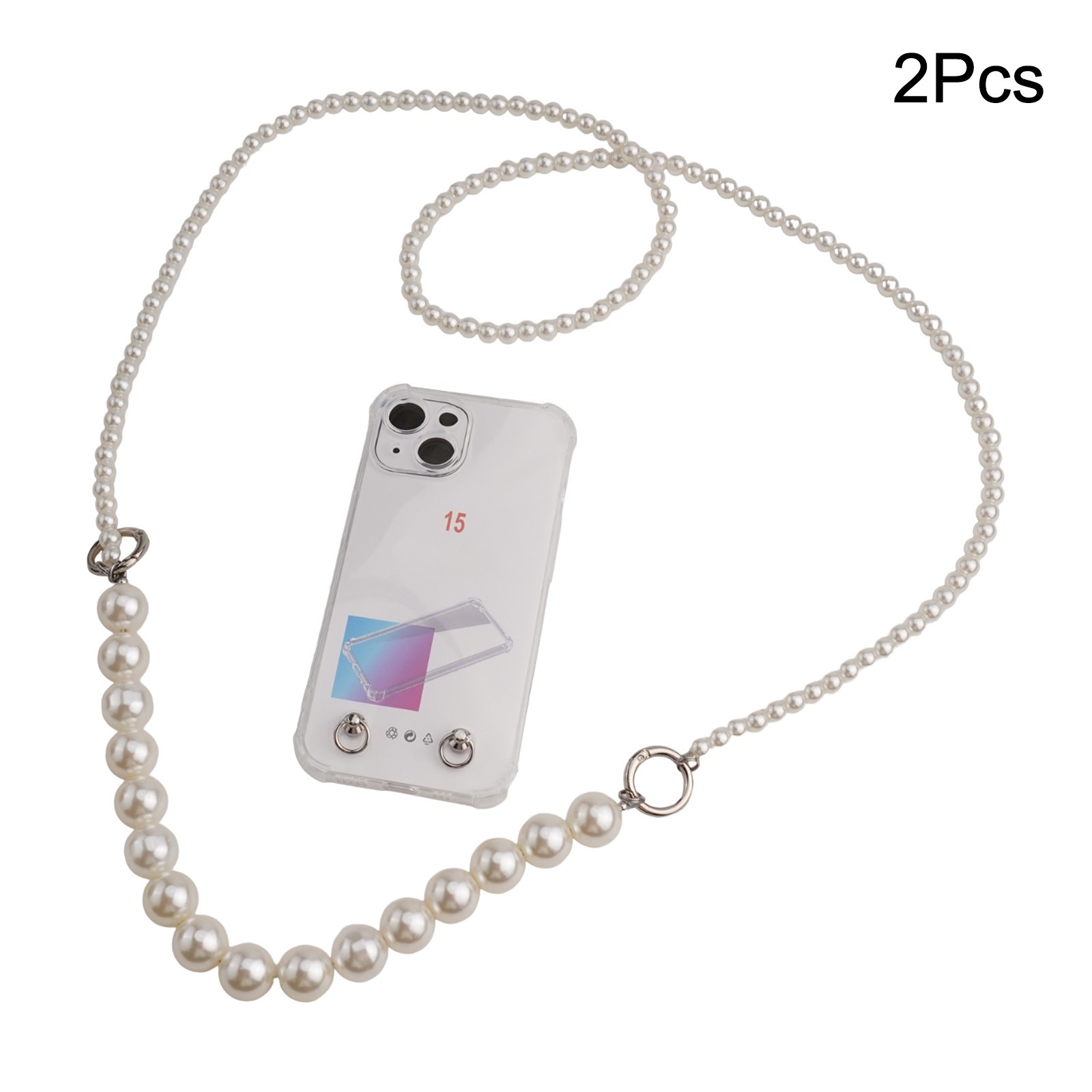 Unique Transparent Neck Strap Phone Case for Various For Iphones Available - Picture 15 of 24