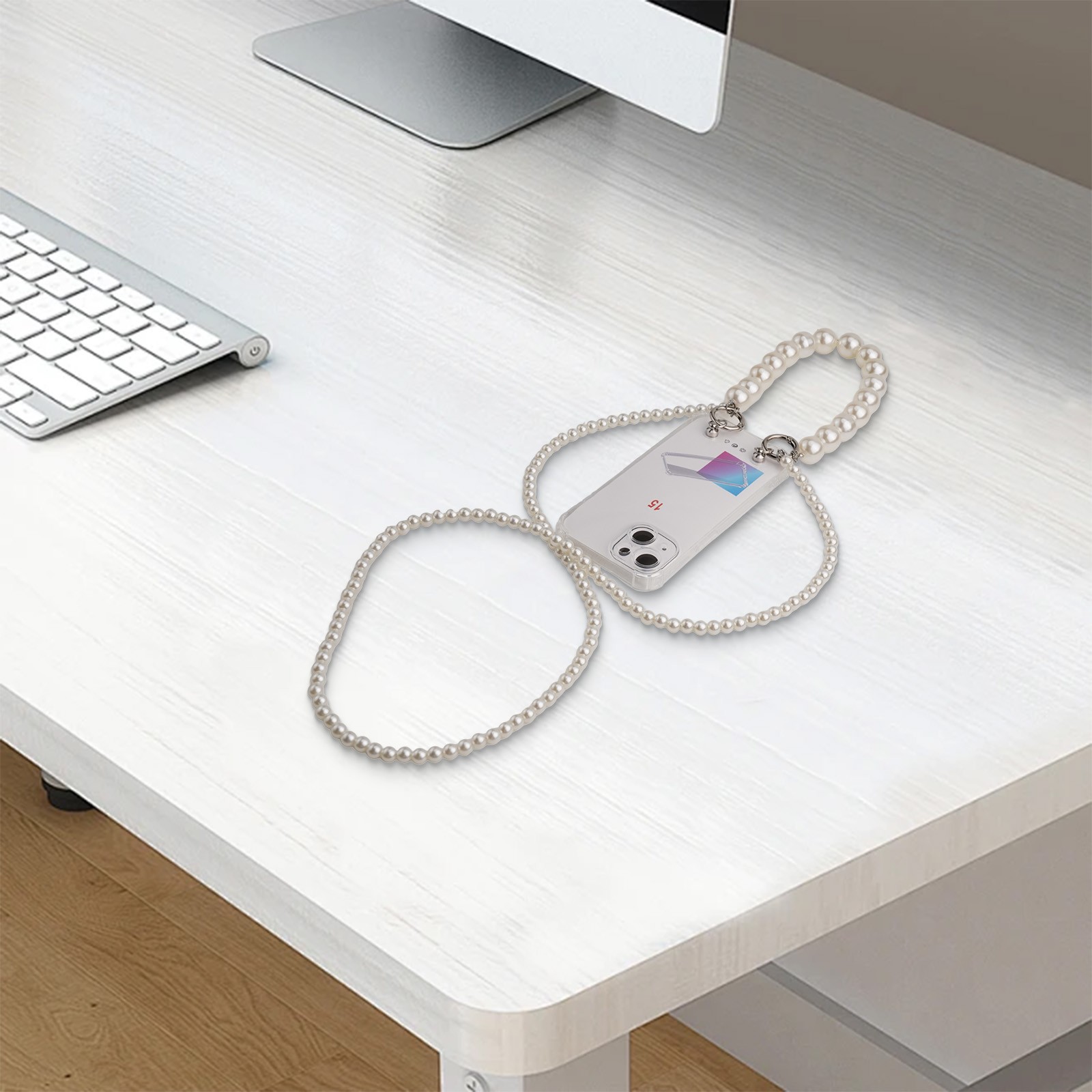 Unique Transparent Neck Strap Phone Case for Various For Iphones Available - Picture 21 of 24