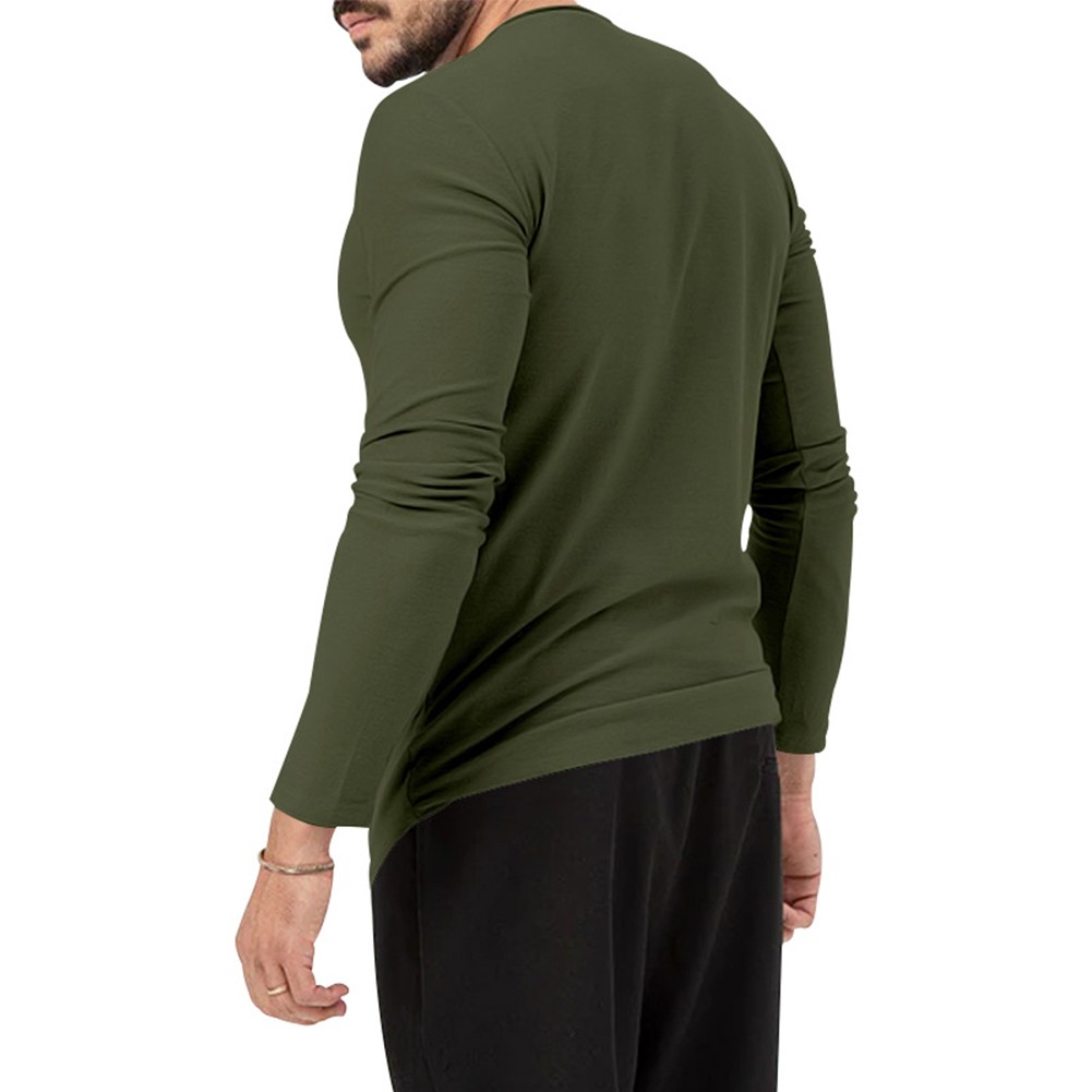 T-shirts décontractés pour hommes fitness gym boutiques longueur régulière col rond mo