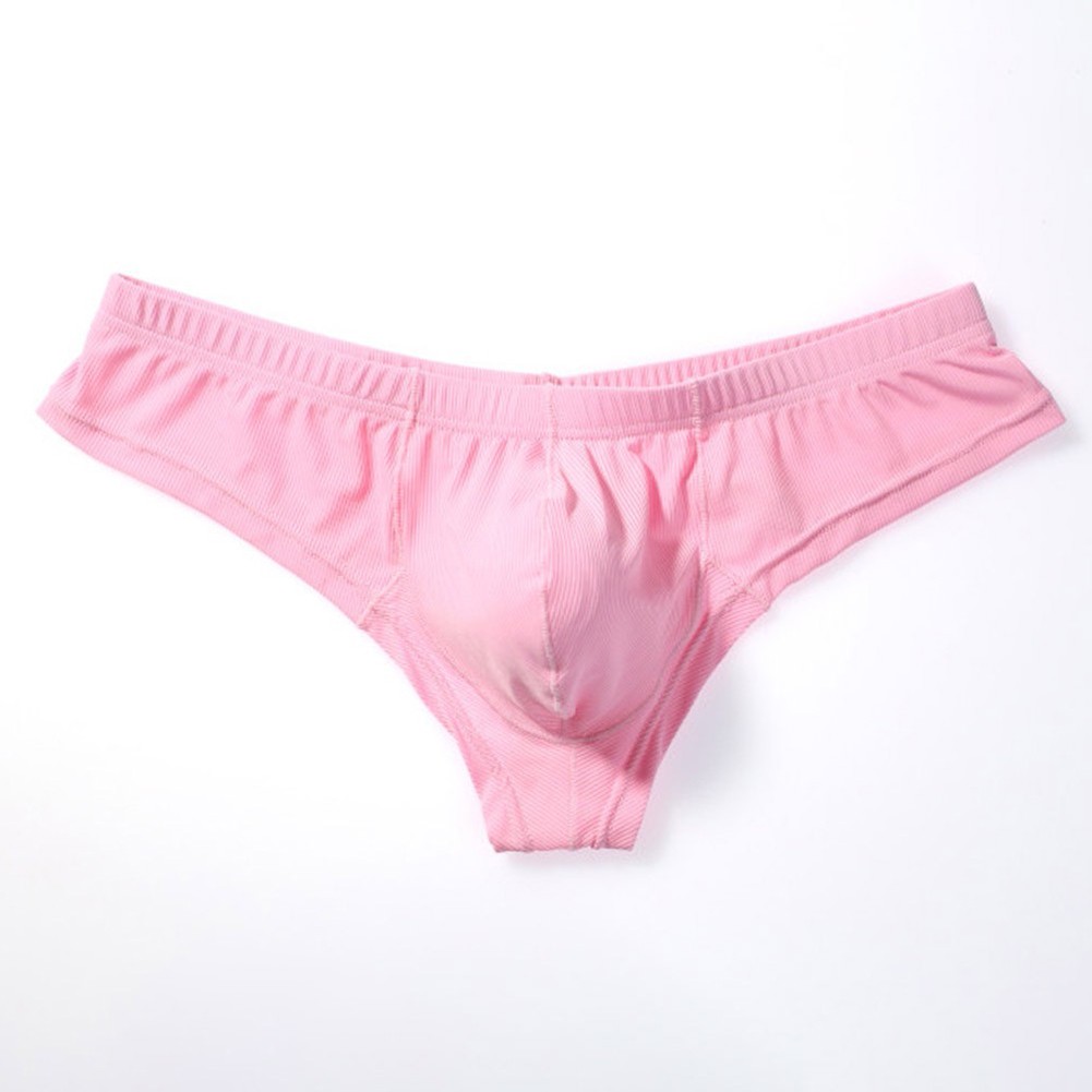 Gewinde Dessous Tanga Unterwäsche für Herren niedrige Taille U konvex Lila Farbton - Bild 15 von 40