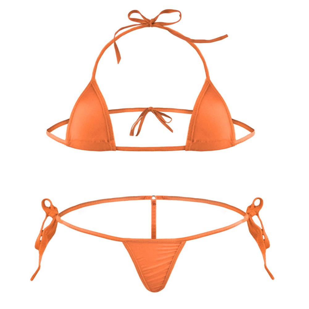 Backless Bikini Brazilian Swimwear 5% Spandex All Season Female Sexy Style