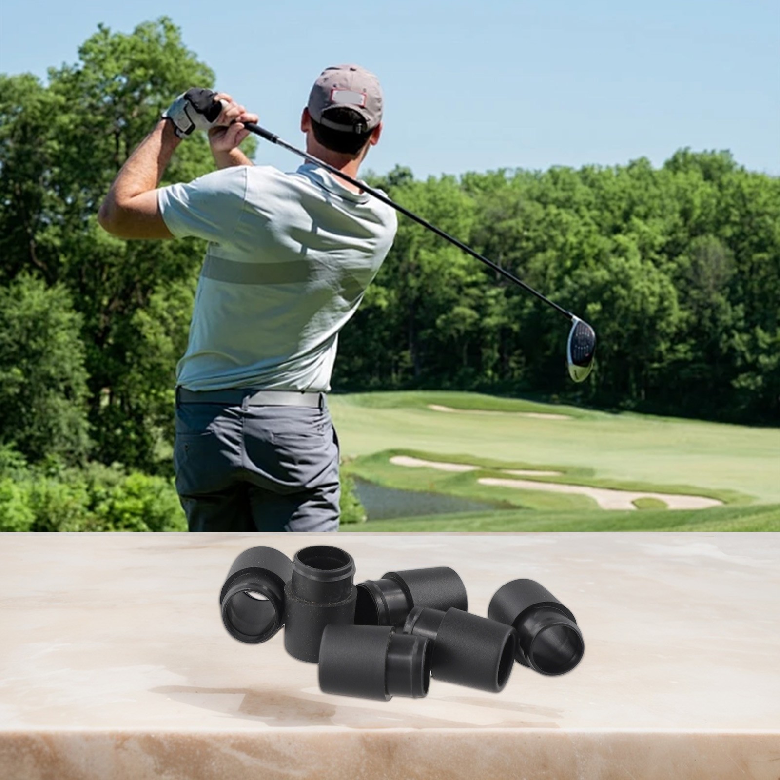 Dauerhaft Golfen Golffahrzeuge Golfzubehör Welle Ärmel 335/350/370 6pcs Adapter - Bild 15 von 26