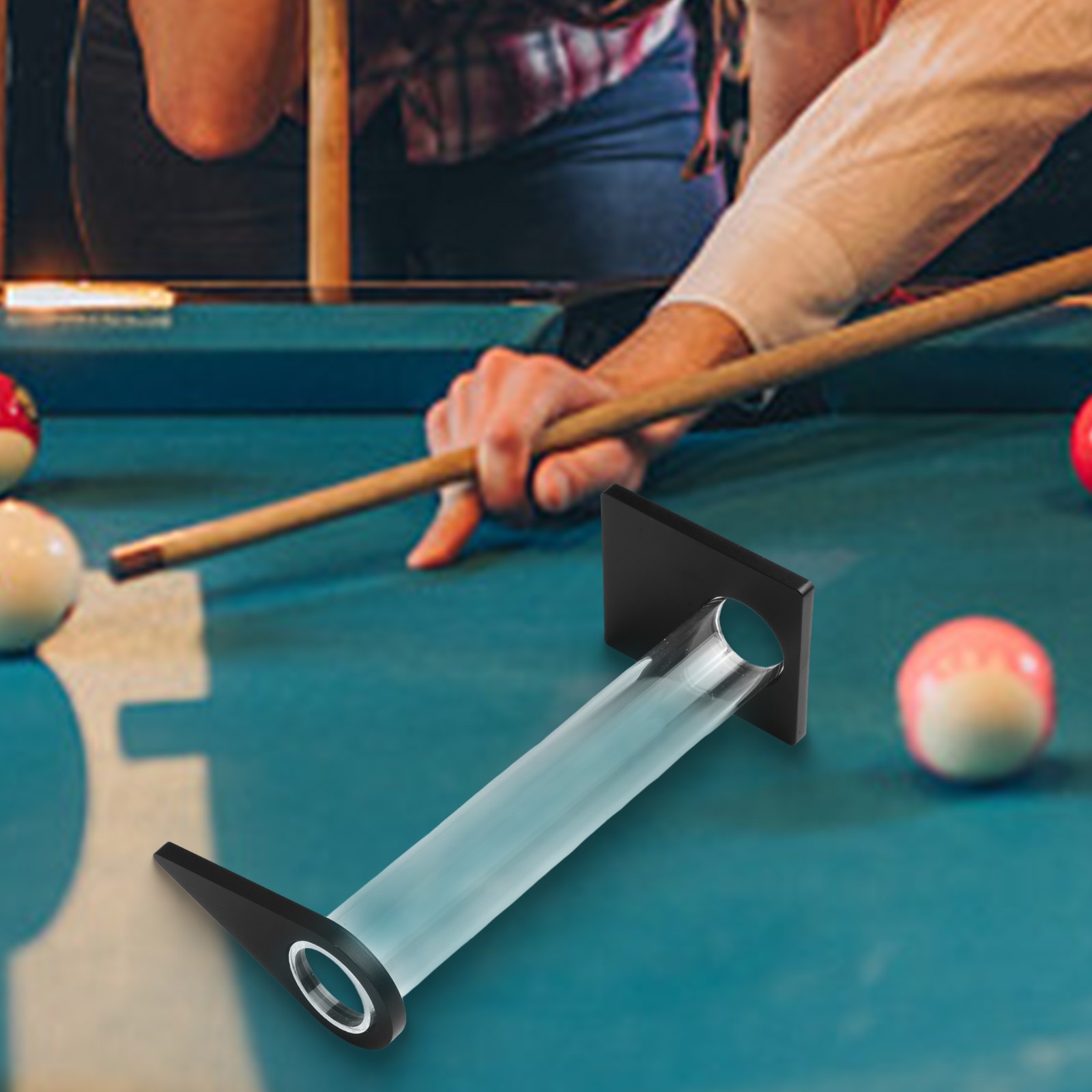 Einstellbarer Winkel Snooker Aluminium -Acryl Anfänger Im Billard Training - Bild 17 von 31