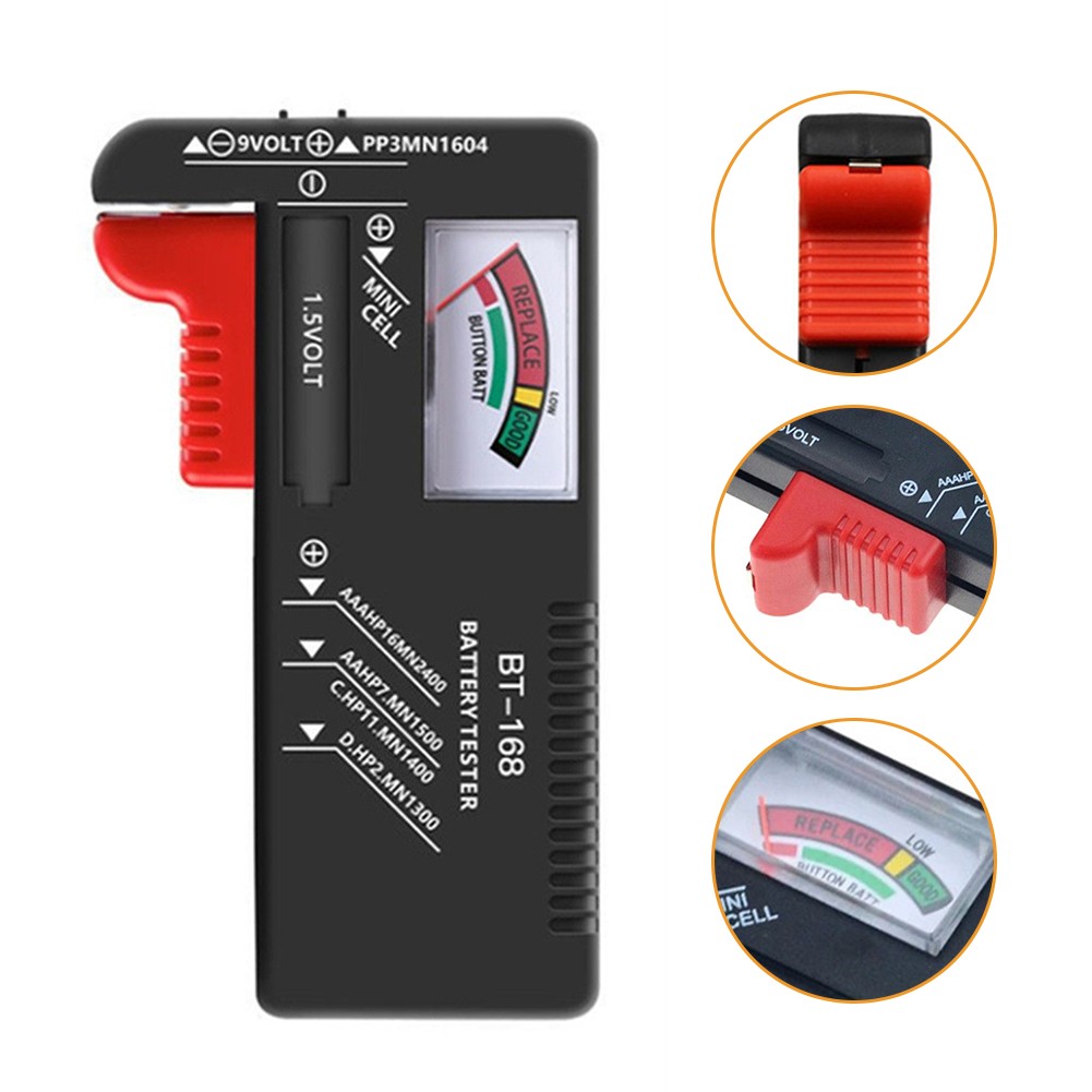 Precise Battery Capacity Testing with LCD Display for Various Battery Types