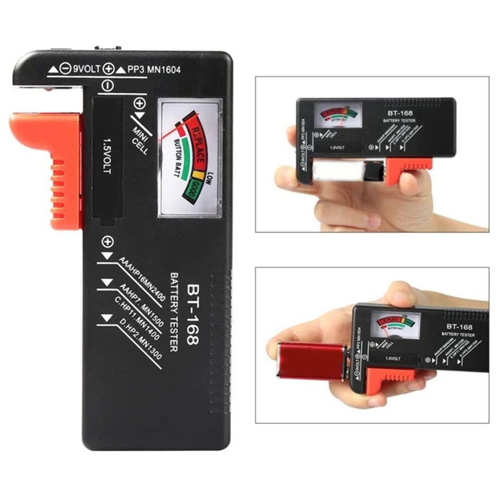 Precise Battery Capacity Testing with LCD Display for Various Battery Types