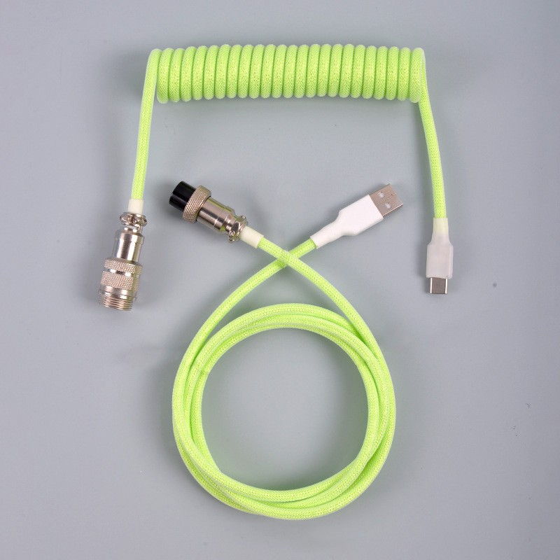 Verschiedene Farboptionen verfügbar in Typ C USB abnehmbare Spiralkabelung - Bild 29 von 41