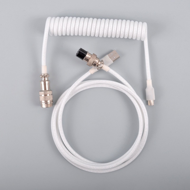 Verschiedene Farboptionen verfügbar in Typ C USB abnehmbare Spiralkabelung - Bild 24 von 41
