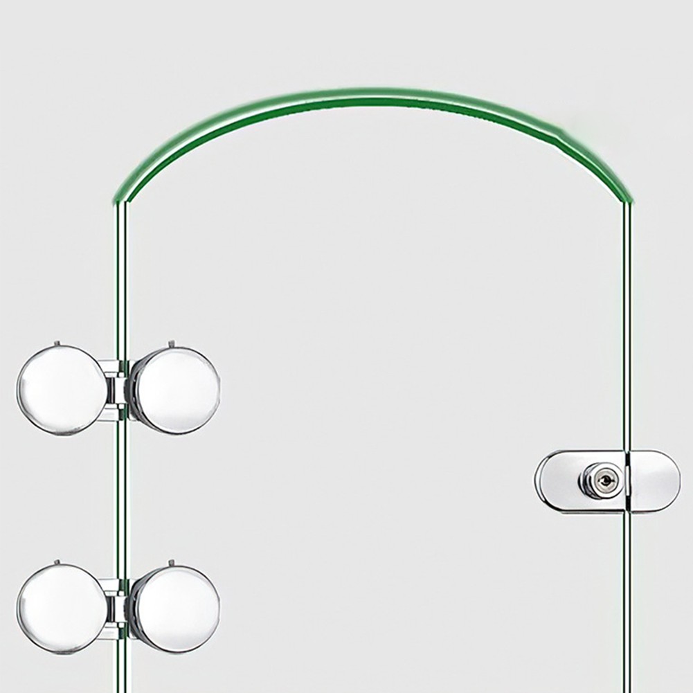 Charnière en verre rotatif moderne à 180 degrés pour plateau de douche sans c - Photo 33/47