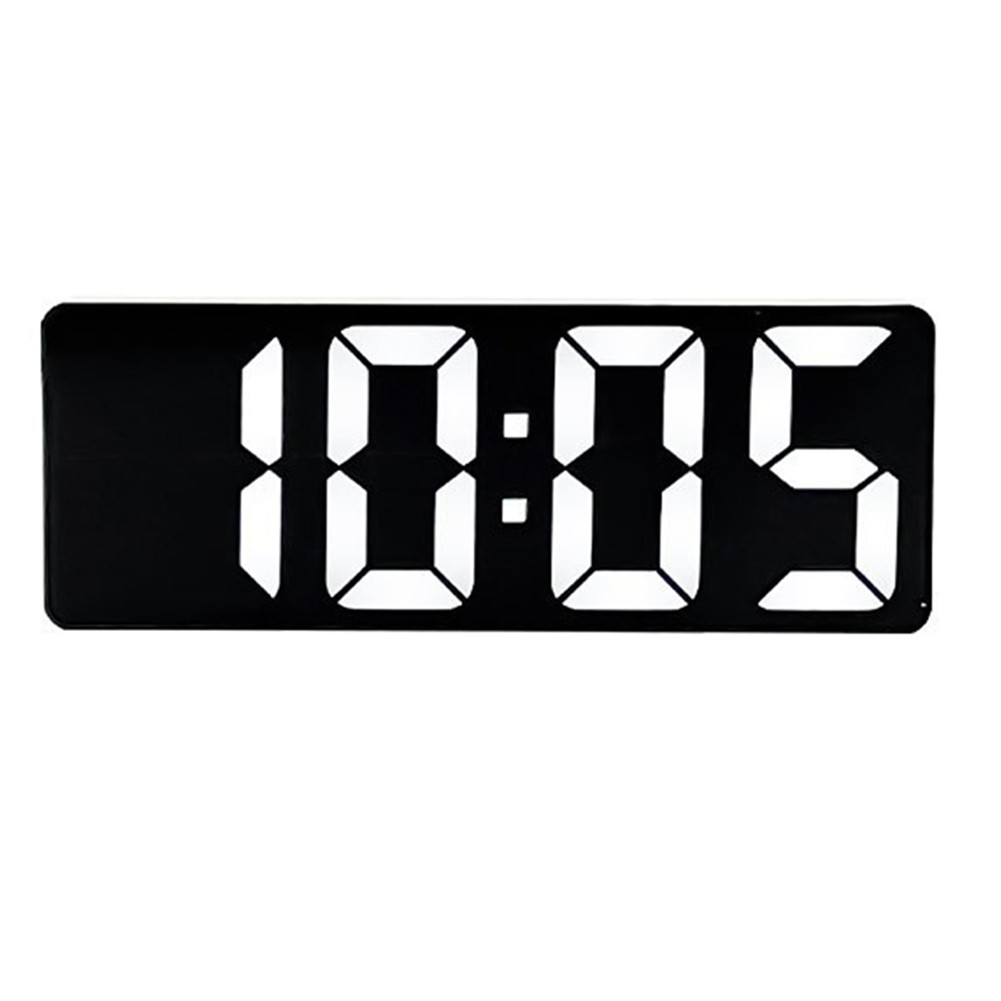 Minimalistic LED Digital Clock with Night Mode and Adjustable Brightness