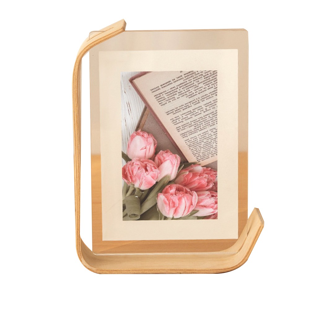 Children's Paper Cuts Frame with Natural Wood Aesthetic Precision Measuring