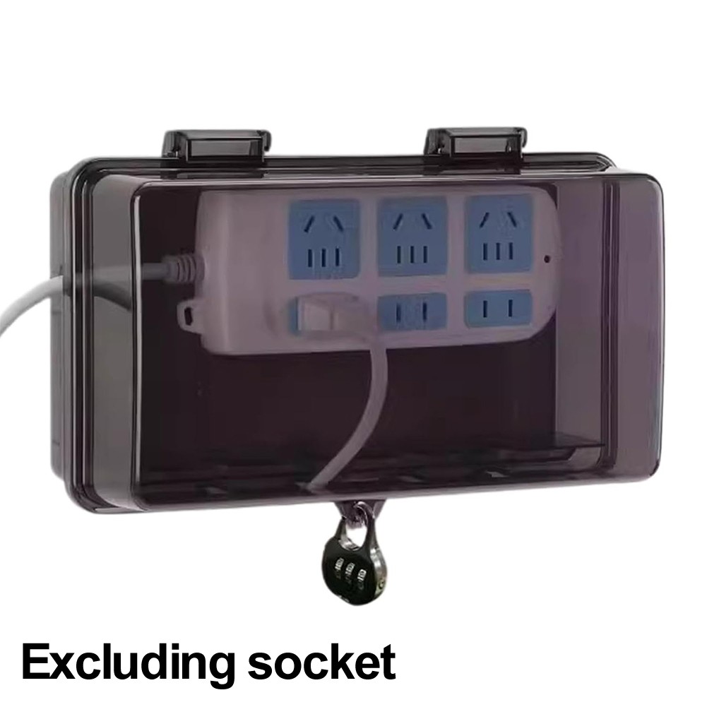 Wasserdichte Outdoor Verlängerungskabel Box mit 4 Ausgangslöchern sicher und s - Bild 25 von 27