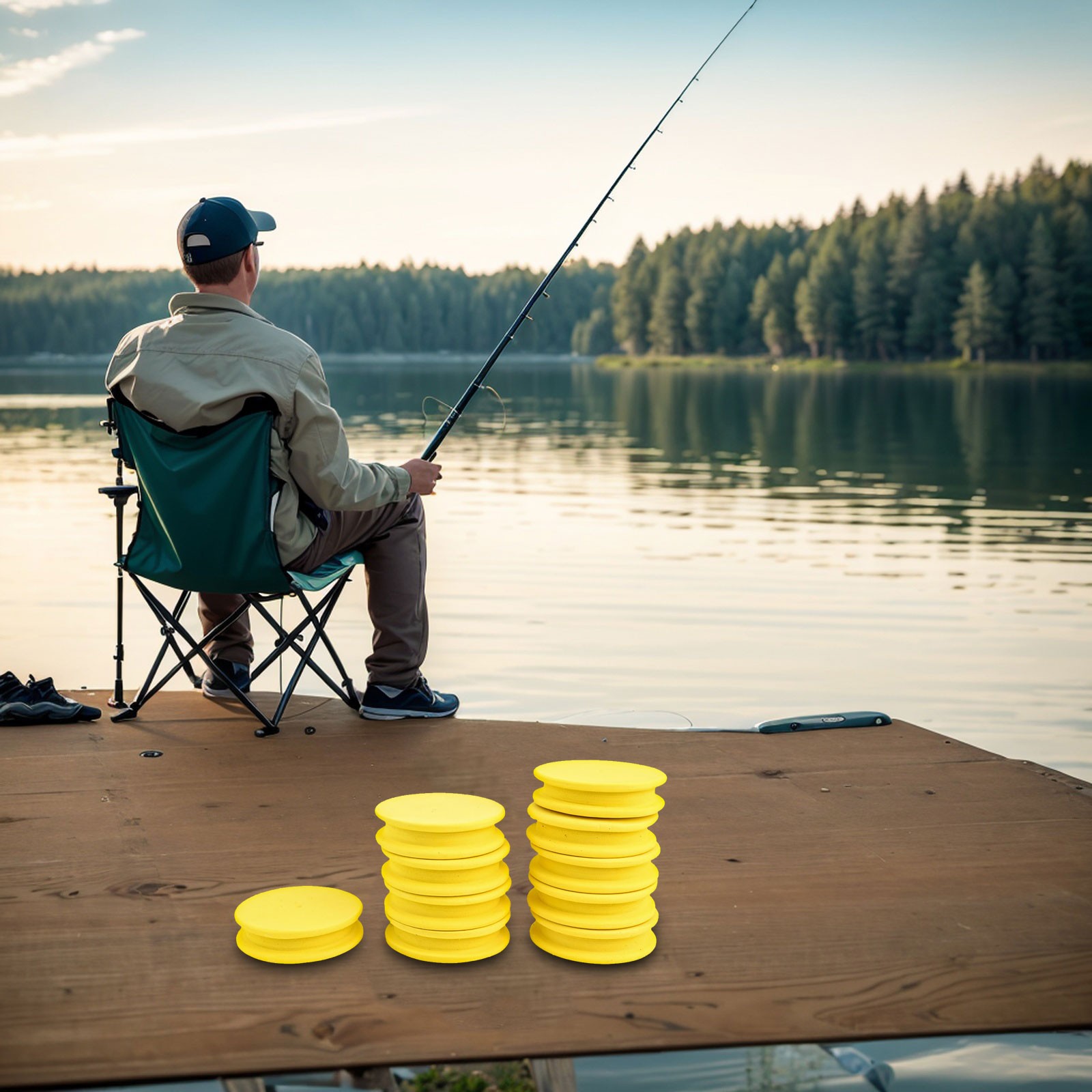 Enrouleur de ligne de pêche à la carpe pratique et fiable avec plaque de bobin - Photo 22/27