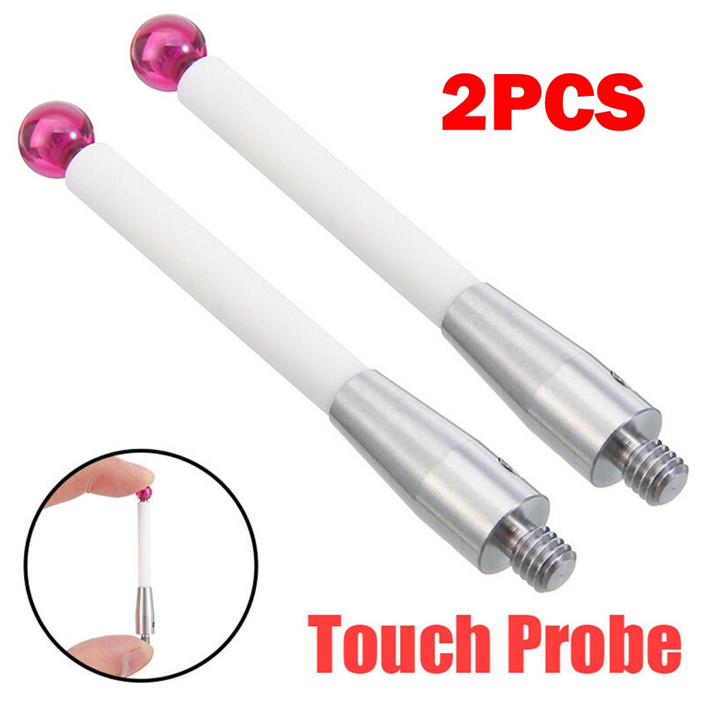 Measurement Probe 2-Piece CMM Touch Probe Set With 6mm Ruby Ball Tips ...