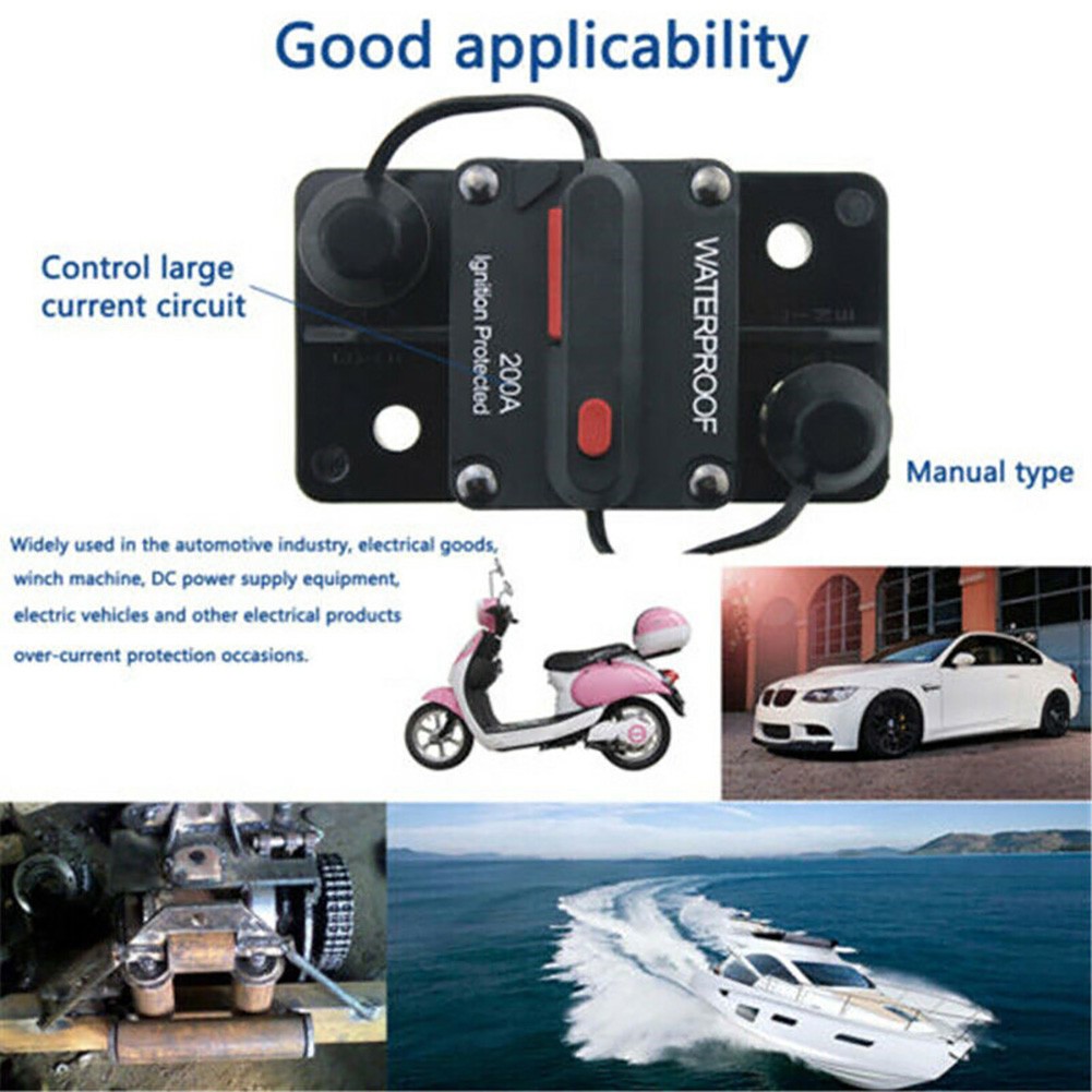 Car Circuit Breaker High Current Thermal Trip Harsh Environments For Boat - Picture 82 of 97