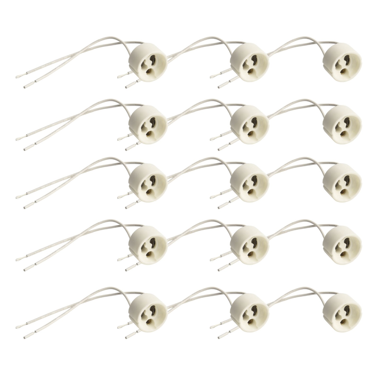 Halogen Bulbs Holder Lamp Connector Socket Downlight Recessed Spotlights - Picture 36 of 43
