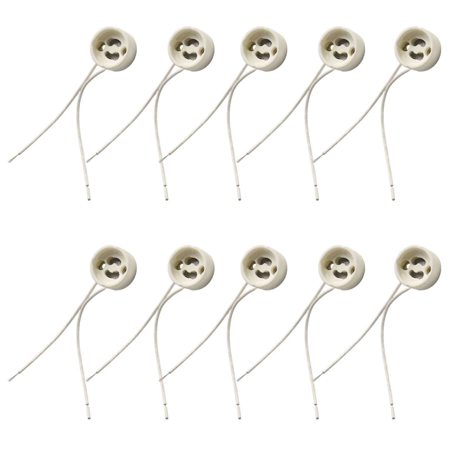 Halogen Bulbs Holder Lamp Connector Socket Downlight Recessed Spotlights - Picture 30 of 43