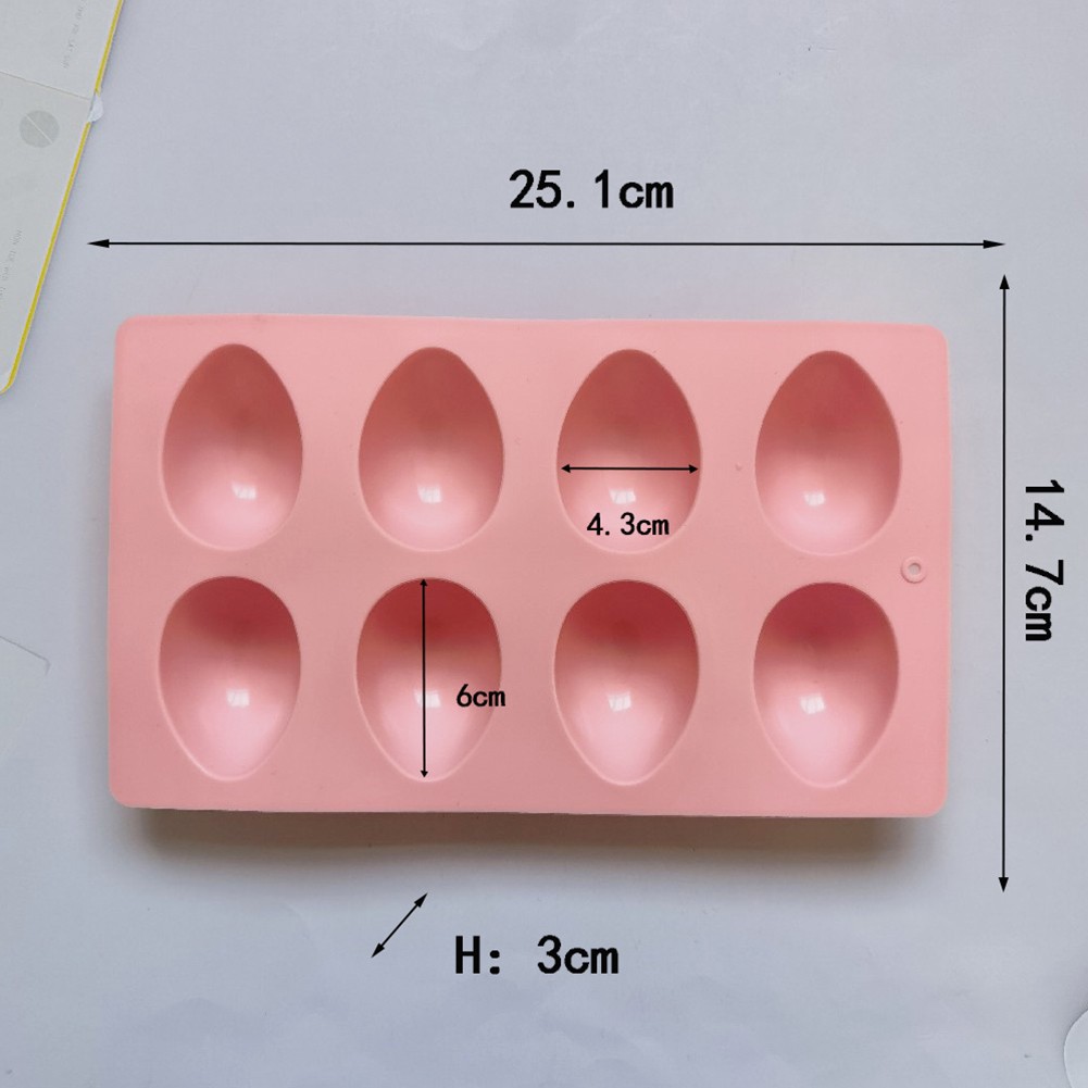 Make Memories with 8 Cavity Easter Egg Silicone Perfect for Family Fun - Picture 18 of 43