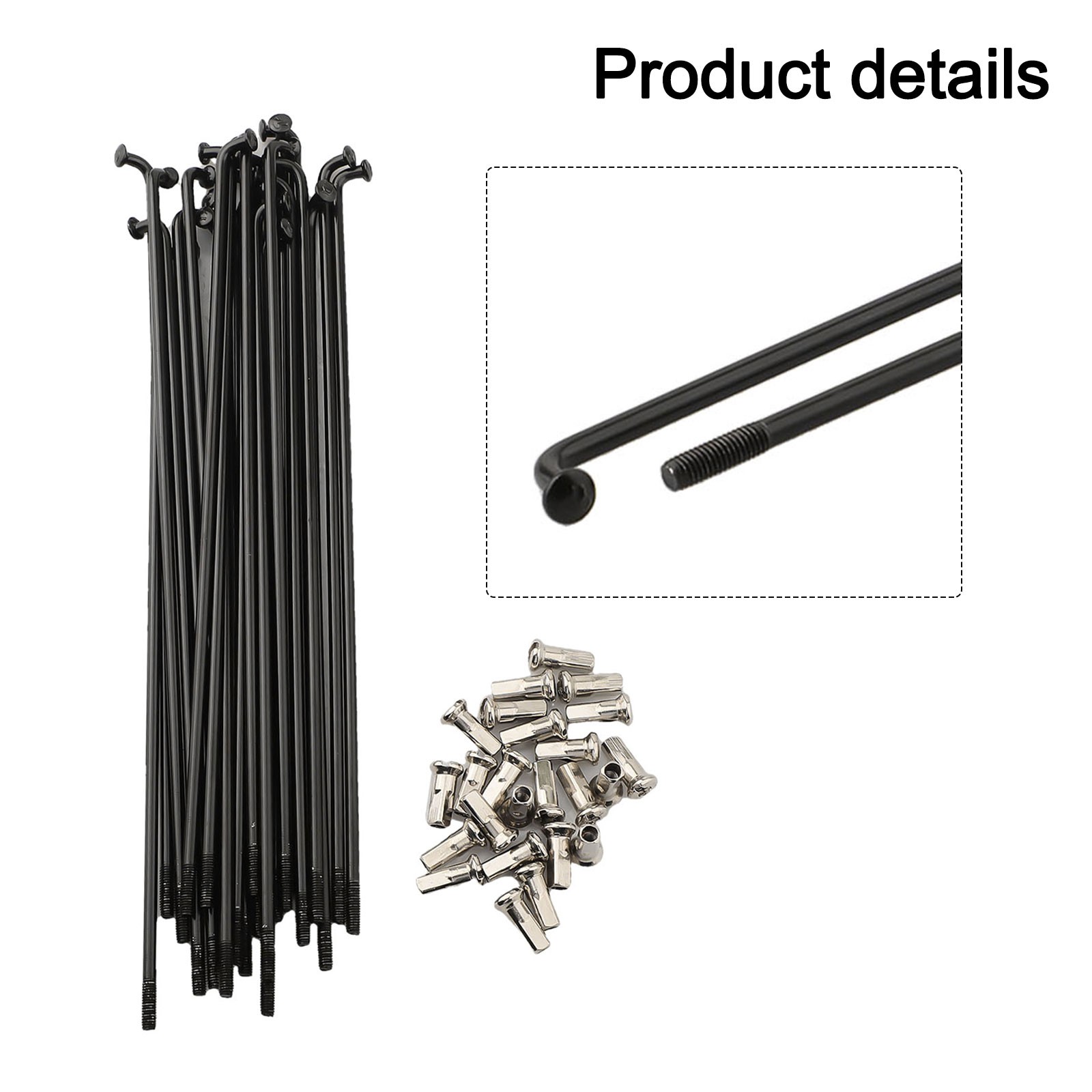Bike Accessories Bike Repair Ebike Spokes Electric Vehicle Spokes Real Material - Foto 41 di 105