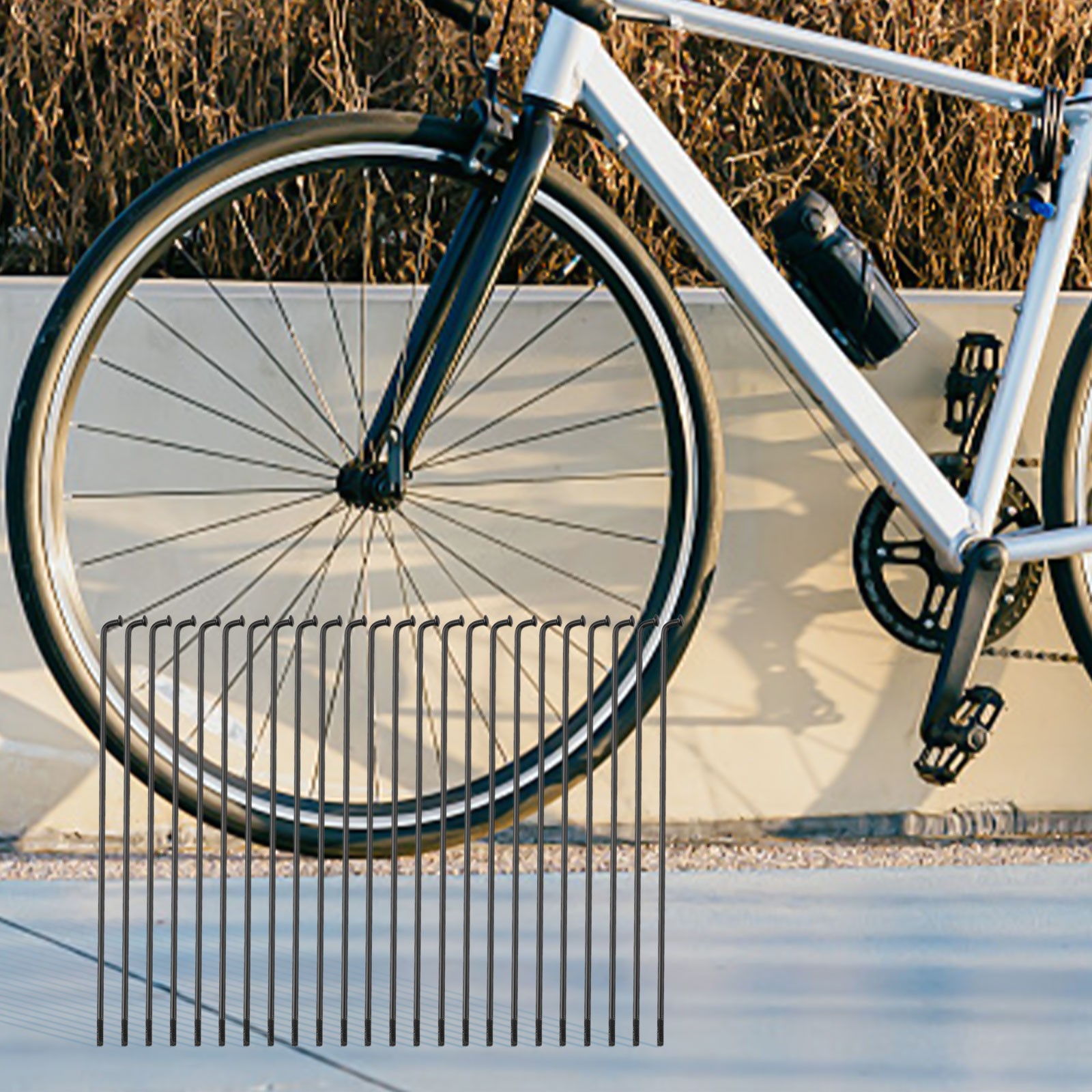 Bike Accessories Bike Repair Ebike Spokes Electric Vehicle Spokes Real Material - Foto 43 di 105