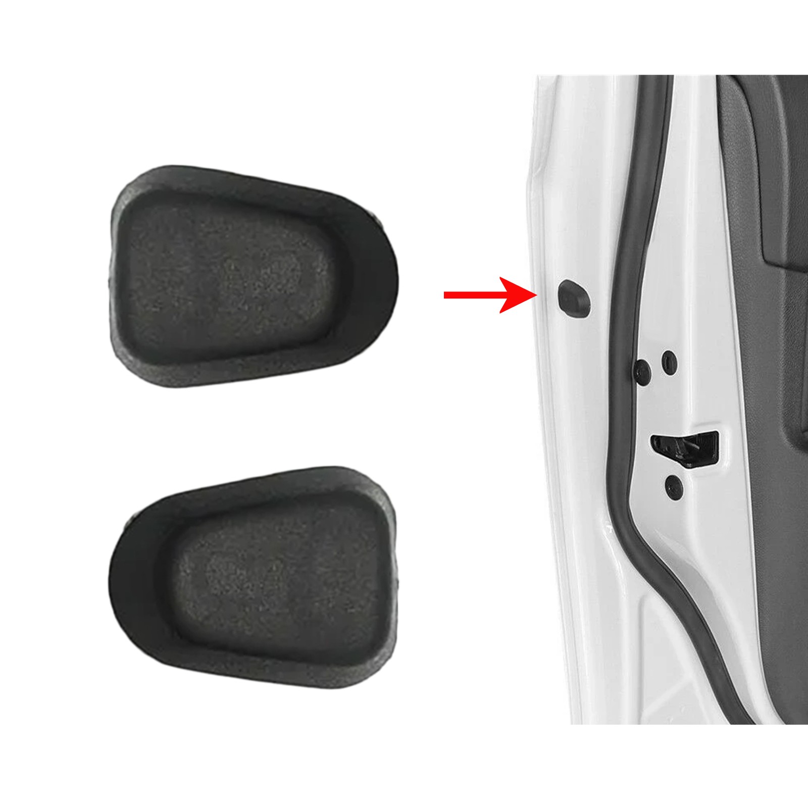 5N0837111 Dust Cover Car Door Handle Cover Model Year Compatibility Car Repair