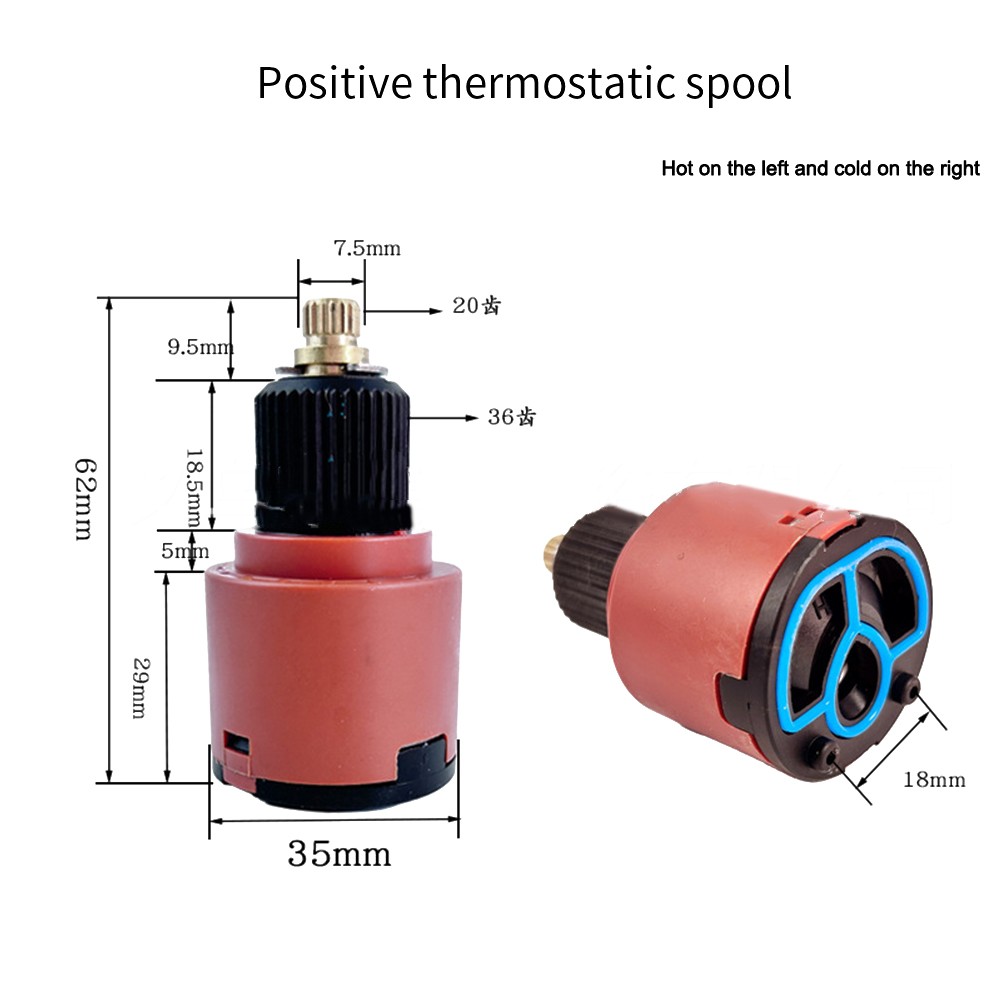 Sorgen Sie für konstante Duschtemperatur mit 35 mm Thermostat-Mischventil - Bild 15 von 27