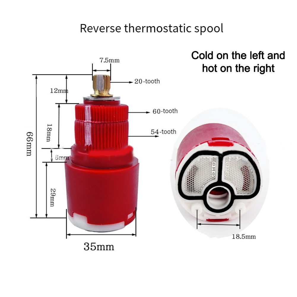 Sorgen Sie für konstante Duschtemperatur mit 35 mm Thermostat-Mischventil - Bild 24 von 27